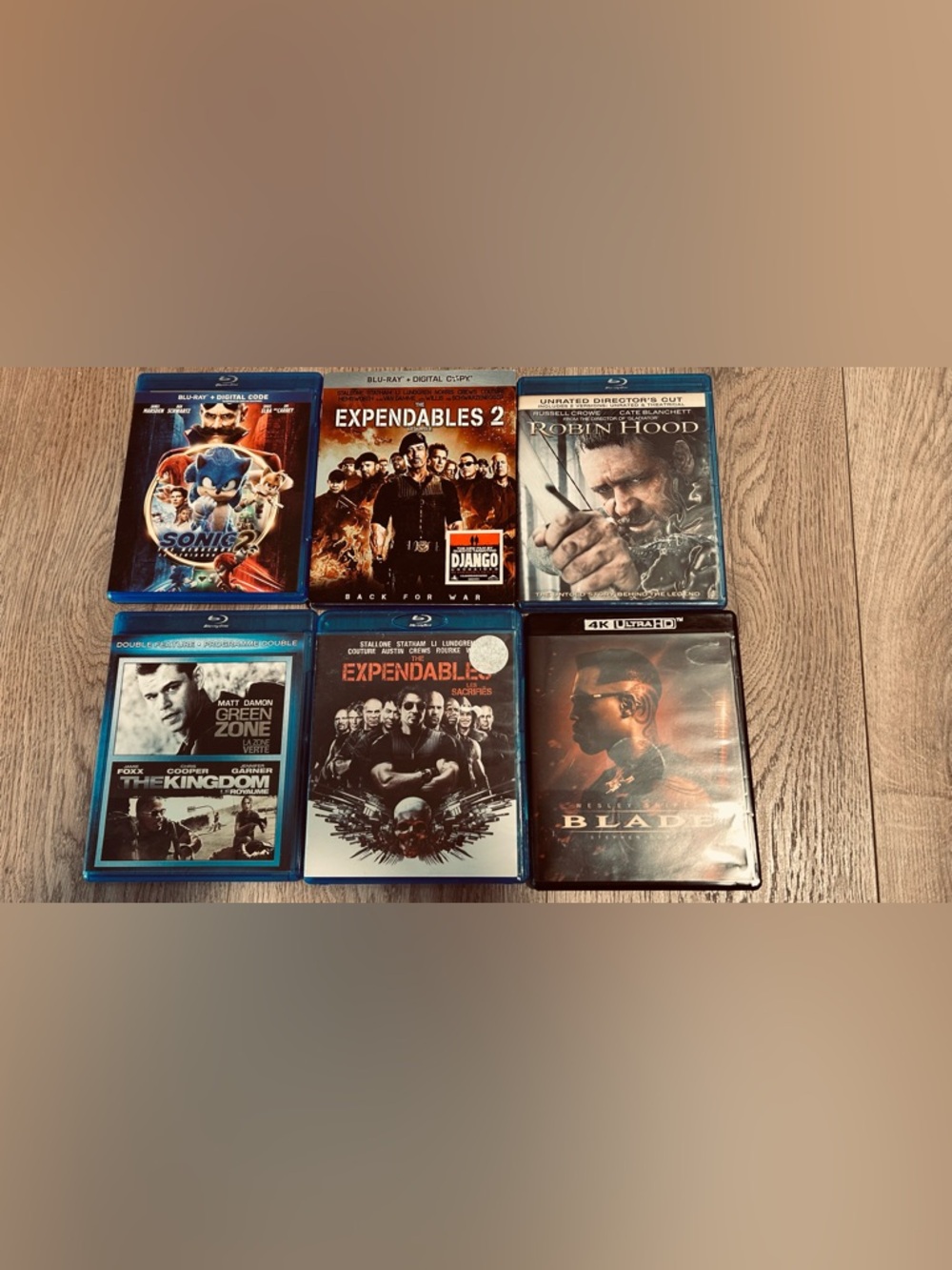 Blu-ray & 4K Movie Lot – Action Collection